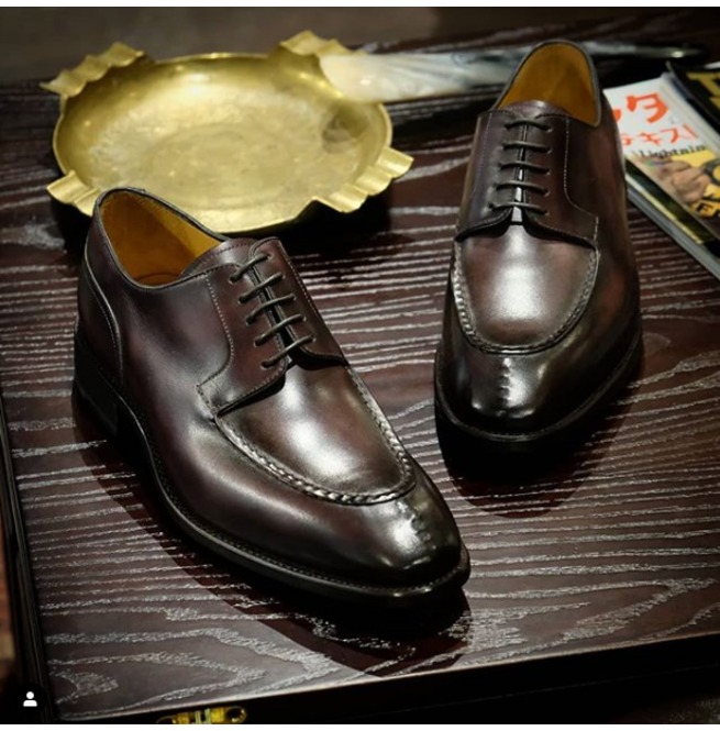 Handmade Brown Leather Shoes, Bespoke Dress Shoes, Lace Up Shoes